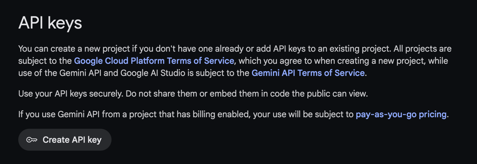 Google Gemini Free API Key